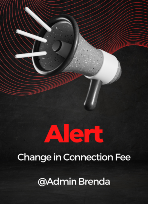 Read more about the article Update: Change in Connection Fee