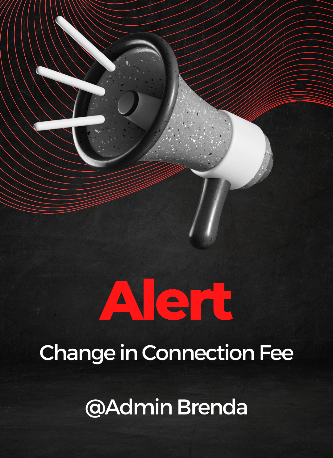 Update: Change in Connection Fee