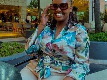 Hannah Auma sugar mummy from Ngara Nairobi looking confident and relaxed