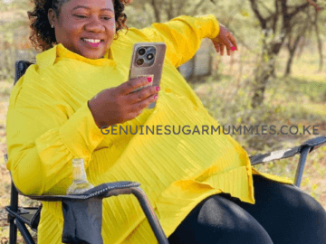 Belinda single sugar mummy in Naivasha wants connections with a Charming Guy
